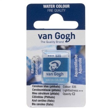 Van Gogh Suluboya Tablet 535 Cerulean Blue Pht