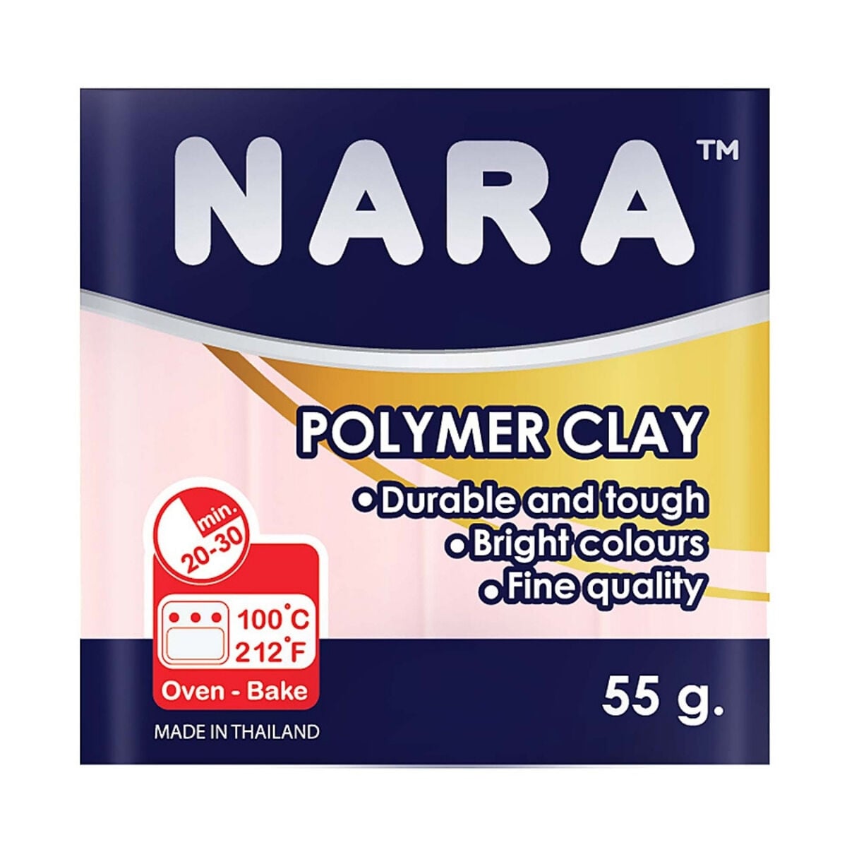 Nara Polimer Kil 55gr PM62 Soft Pink