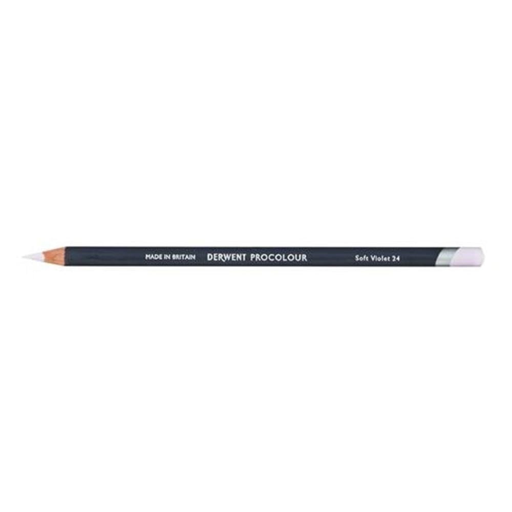 Derwent Procolour Kuru Boya Kalemi 24 Soft Violet