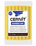 Cernit Number One Polimer Kil 56gr Yellow  700