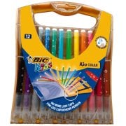 Bic Kıd Couleur Keçeli Boya Kalemi Seti 12 Renk Yelpaze Kutu