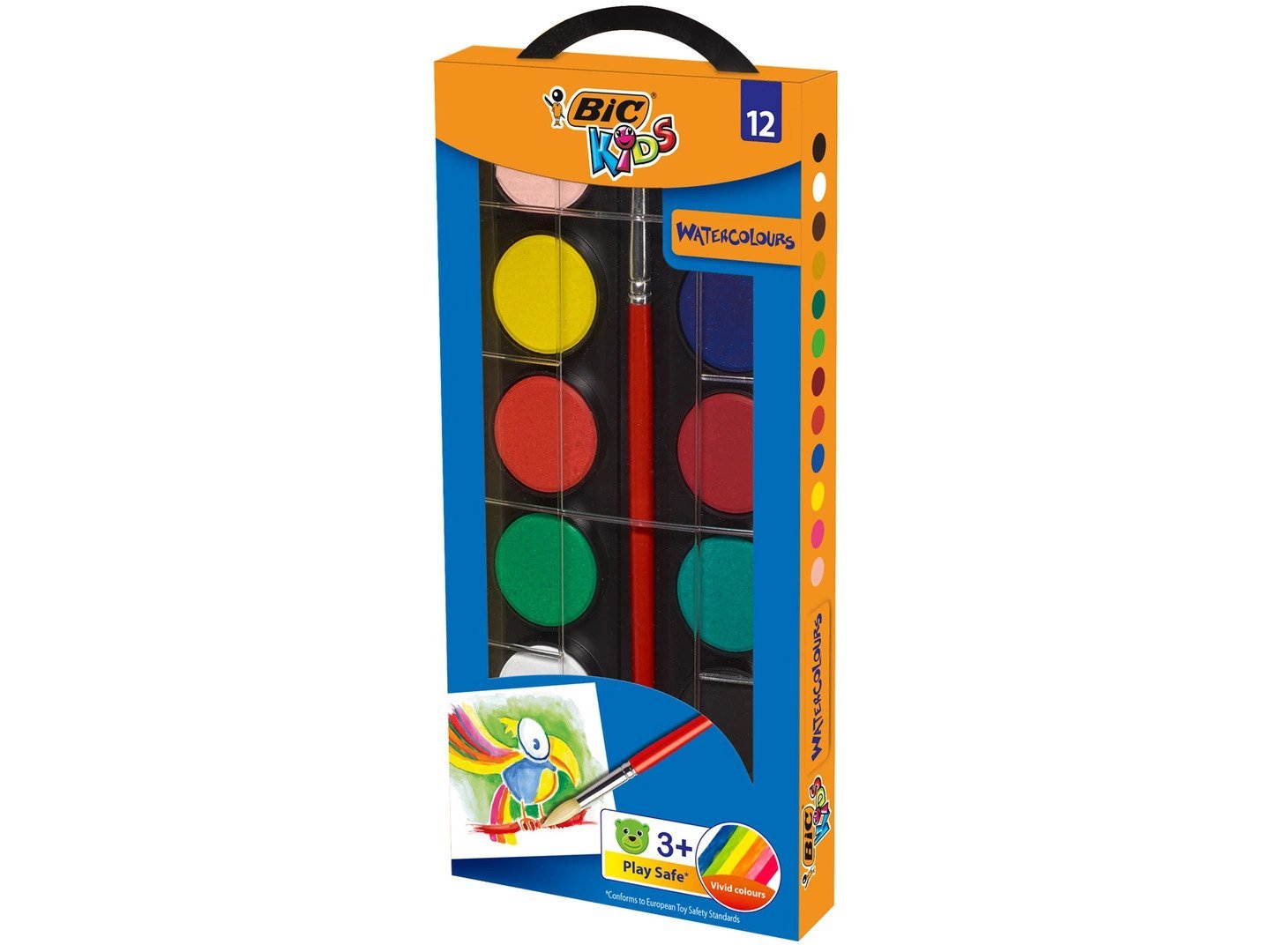 Bic Sulu Boya 12'li Kutu Çap 23,5 Mm