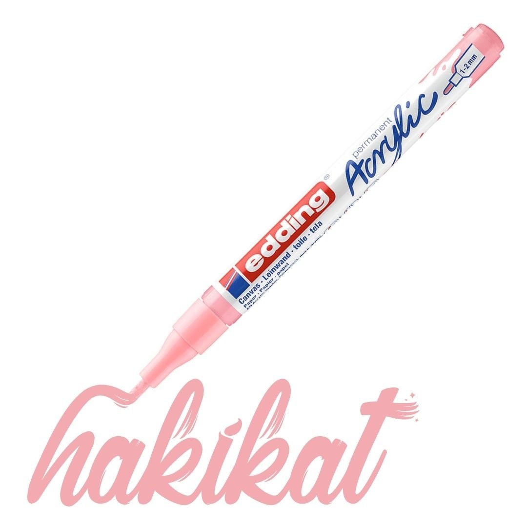Edding 5300 Akrilik Markör 1-2mm Yuvarlak Uç Leylak