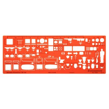 Standardgraph Tesisat Şablonu I - 1/50