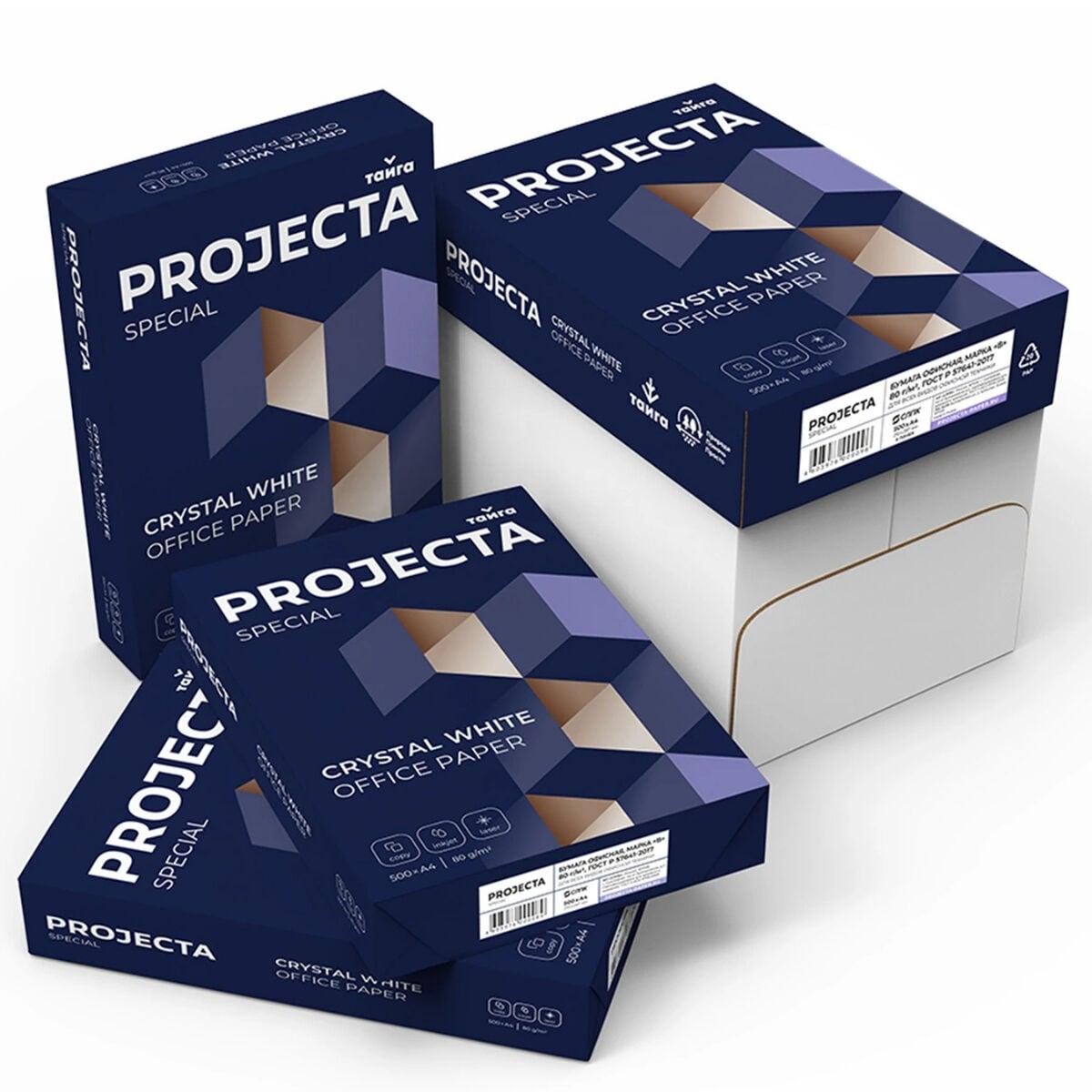 Projecta Fotokopi Kağıdı A4 80gr 500yp 5li Koli