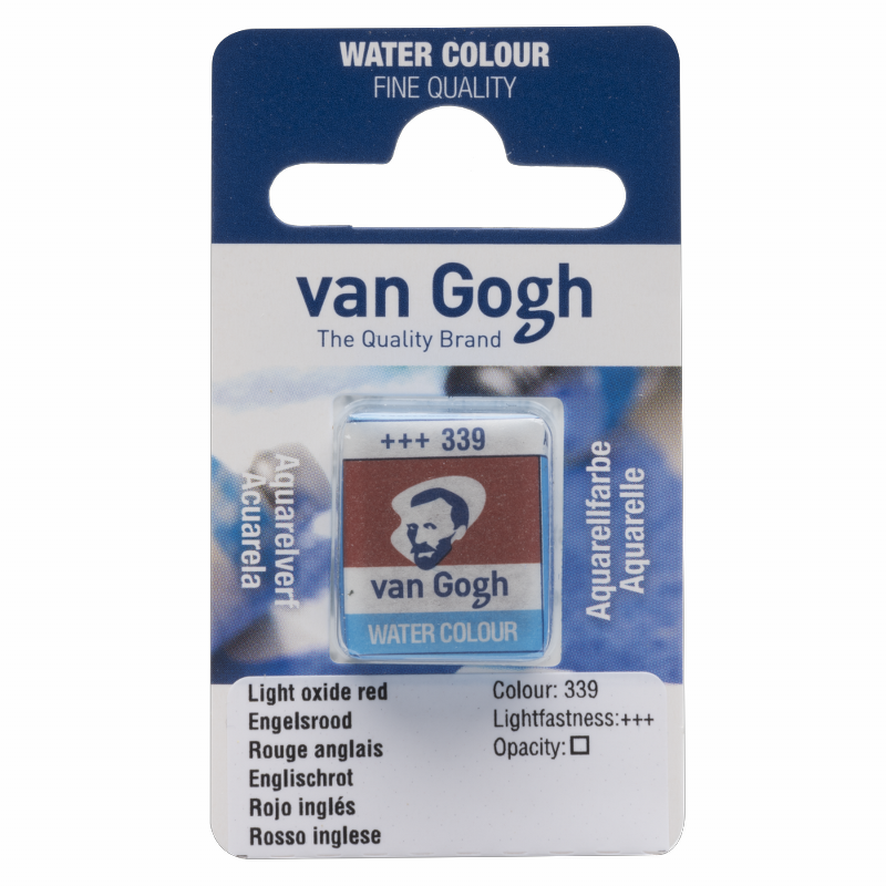 Van Gogh Suluboya Tablet 339 Light Oxide Red