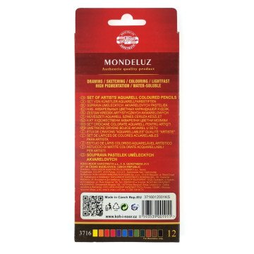 Koh-i Noor Mondeluz Sulu Boya Kalem Seti 12li
