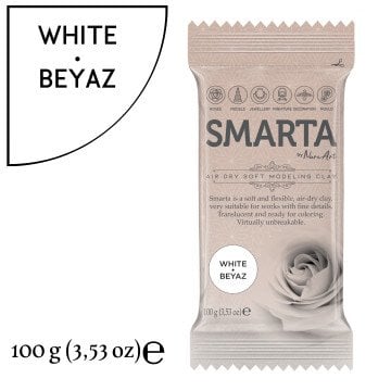 Smarta Modelleme Hamuru 100gr Beyaz