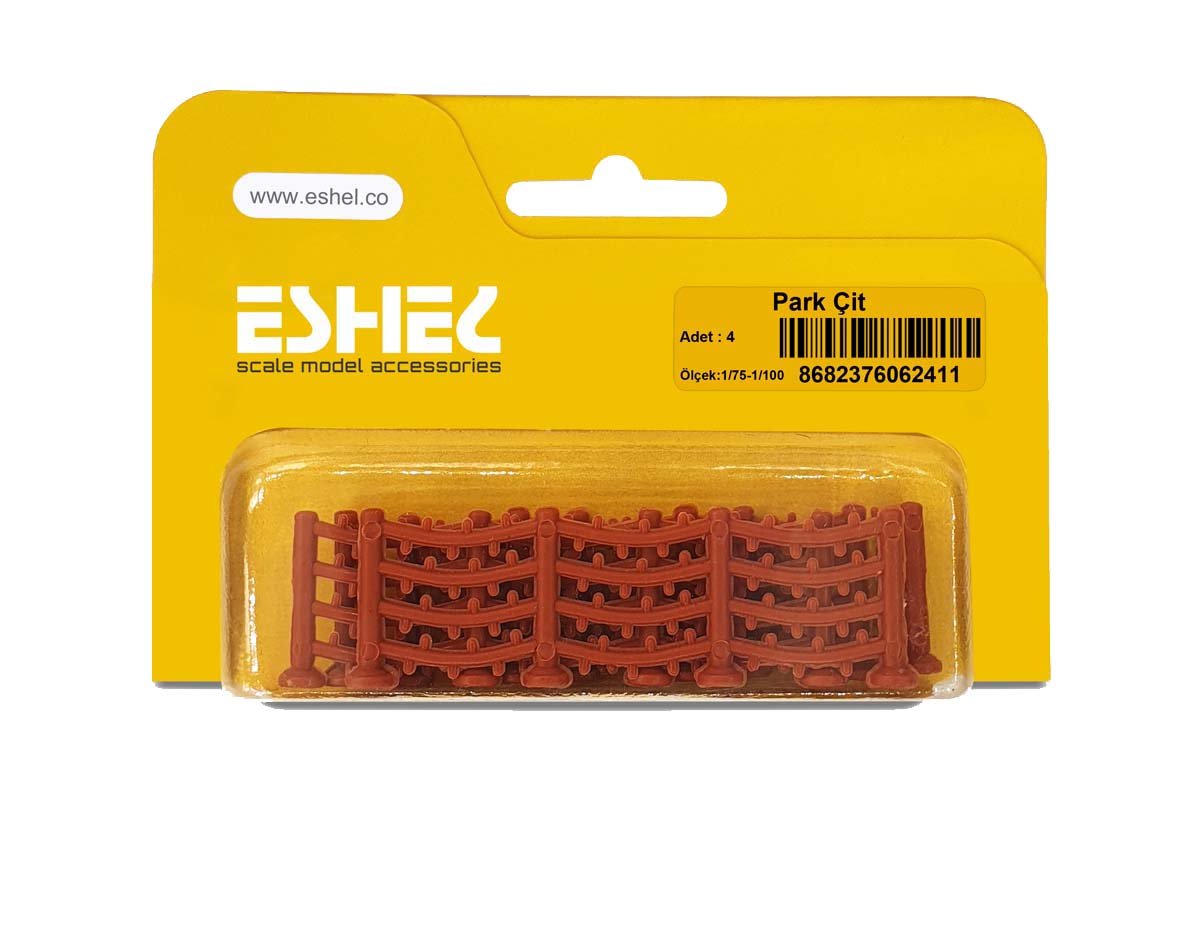Eshel Maket Park Çit 1/75-1/100 4lü