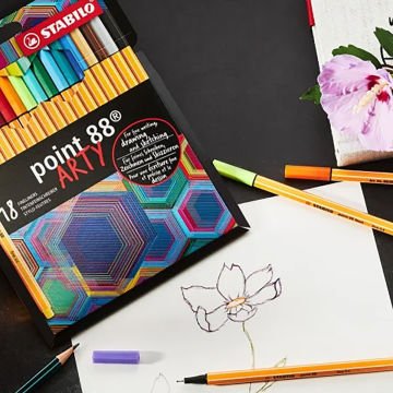 Stabilo Point 88 İnce Uçlu Keçeli Kalem Seti ARTY 18li