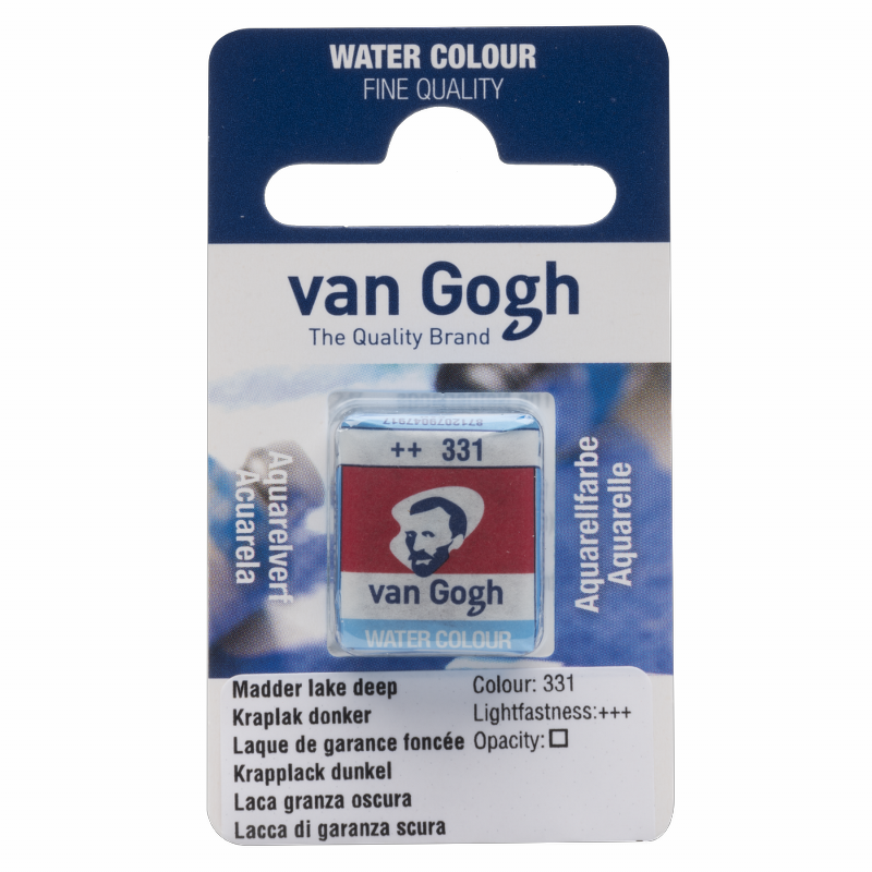 Van Gogh Suluboya Tablet 331 Madder Lake Deep