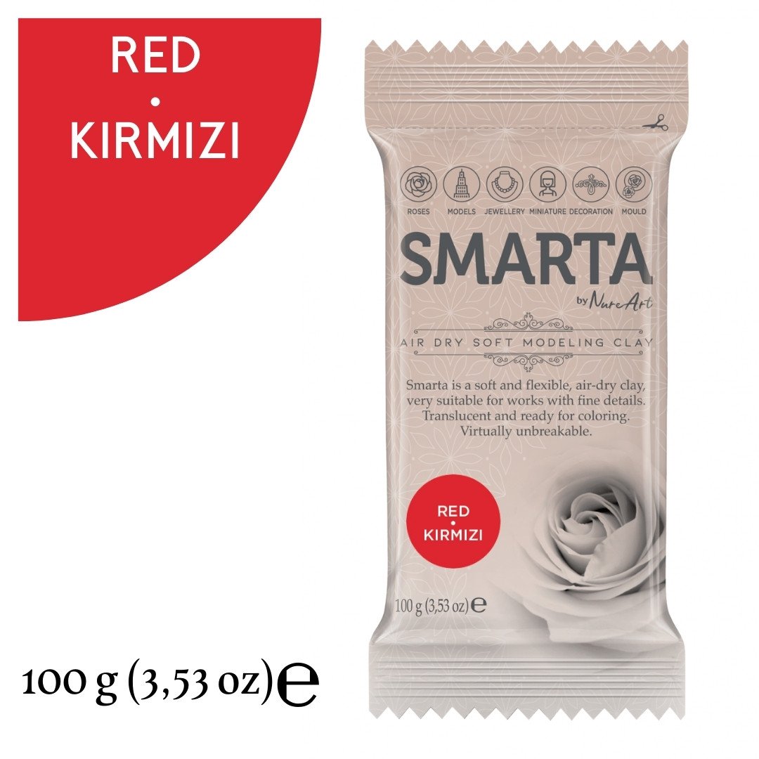 Smarta Modelleme Hamuru 100gr Kırmızı