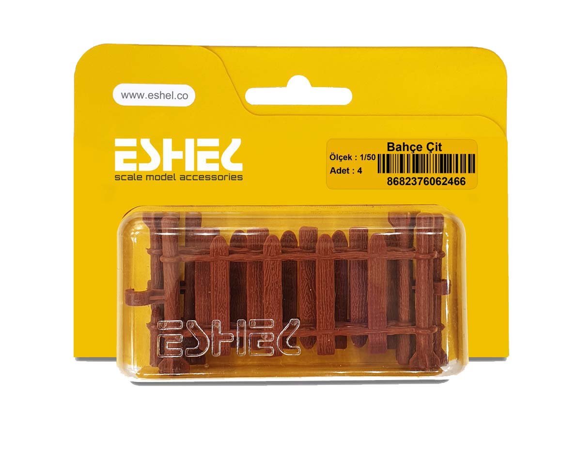 Eshel Maket Bahçe Çit 1/50 4lü