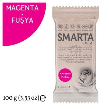 Smarta Modelleme Hamuru 100gr Magenta