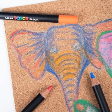 Uni Posca Yağlı Kuru Boya Kalemi 08 Light Blue