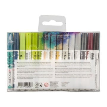 Talens Ecoline Brush Pen 30lu İlave Renkler