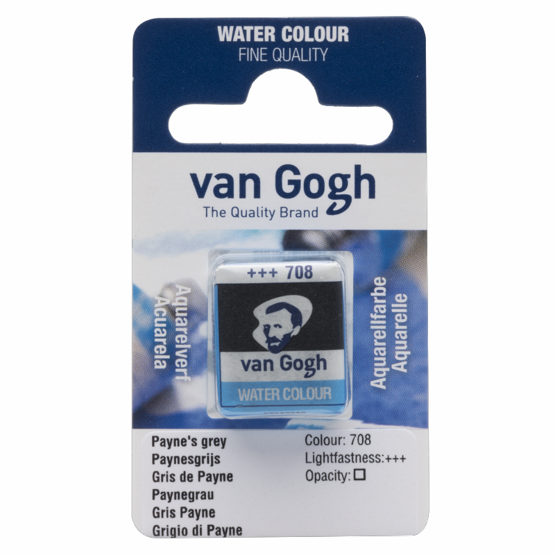 Van Gogh Suluboya Tablet 708 Payne's Grey