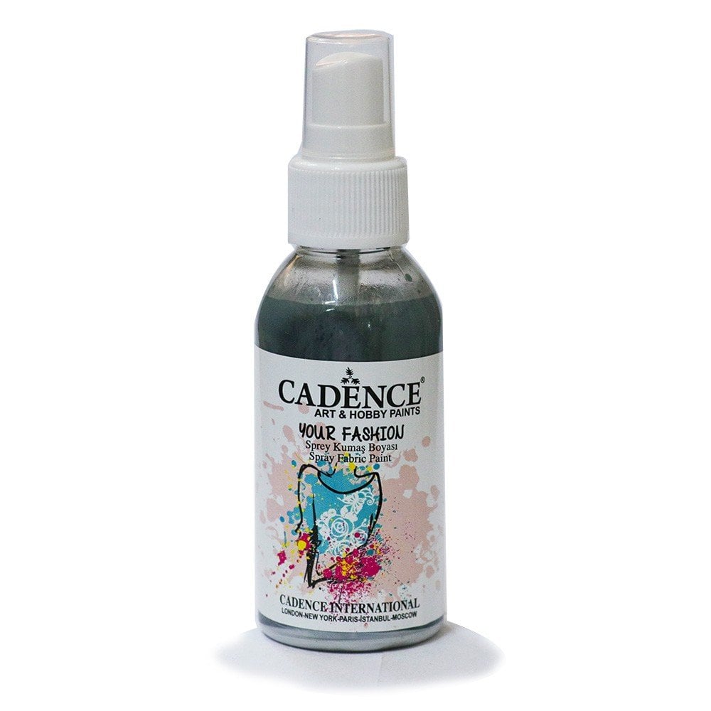 Cadence Your Fashion Sprey Kumaş Boyası 100ml 1121 Gri