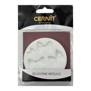 Cernit Silikon Polimer Kil Kalıplar Bows