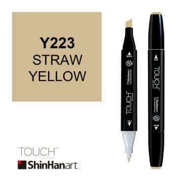 ShinHan Art Touch Twin Marker Y223 Straw Yellow