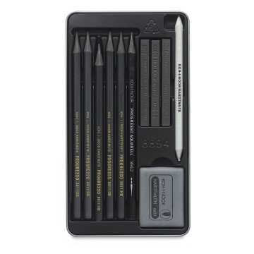 Koh-i Noor Sketching Eskiz Çizim Seti 8894 Metal Kutu 11li - 1.295