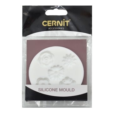 Cernit Silikon Polimer Kil Kalıplar Flowers