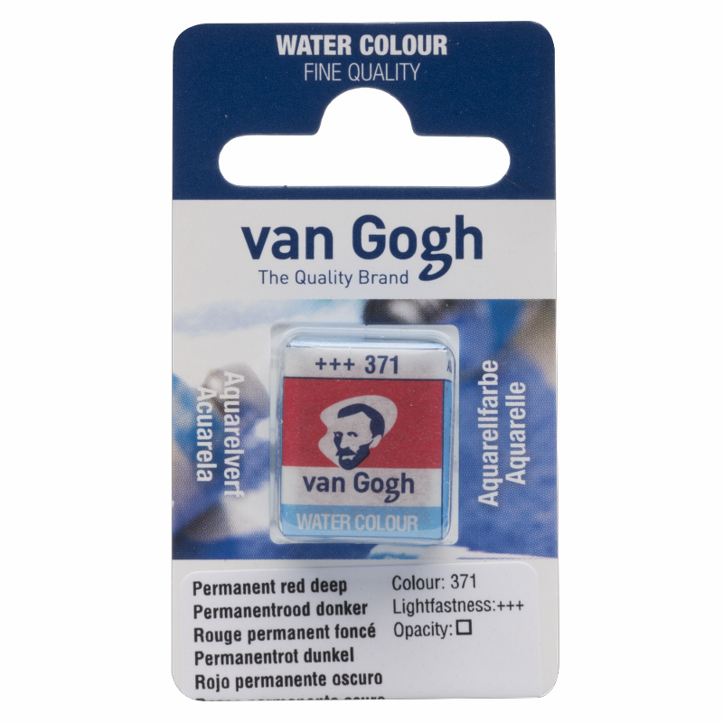 Van Gogh Suluboya Tablet 371 Perm.Red Deep