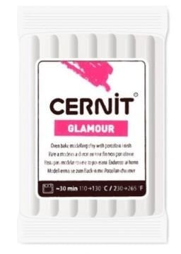 Cernit Glamour Metalik Polimer Kill 56gr 010 Pearl White