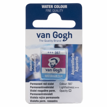 Van Gogh Suluboya Tablet 567 Perm.Red Violet