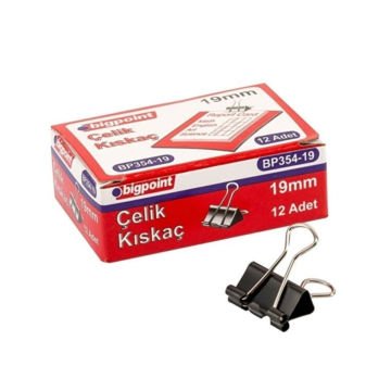 Bigpoint Çelik Kıskaç 19mm 12li Kutu