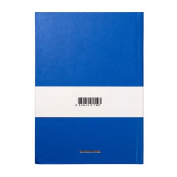 Yıldız Deri Kapak 14x20cm 80yp Defter Mavi