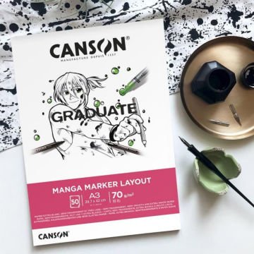 Canson Graduate Marker Defter A3 70gr 50yp