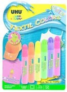 Uhu Süsleme Boyası Simli 6x7ml Set