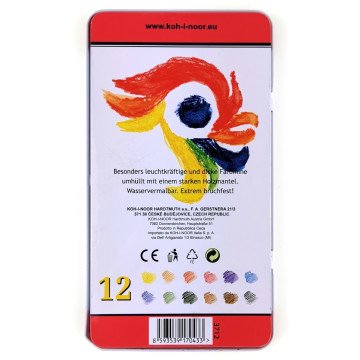 Mona Lisa Aquarelle Sulu Kuru Boya Seti Metal Kutu 12li