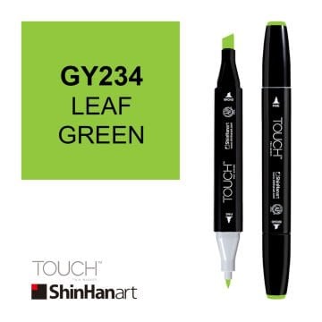 ShinHan Art Touch Twin Marker GY234 Leaf Green