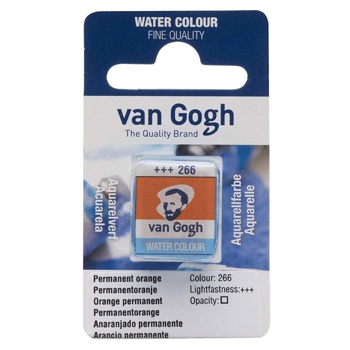Van Gogh Suluboya Tablet 266 Permanent Orange