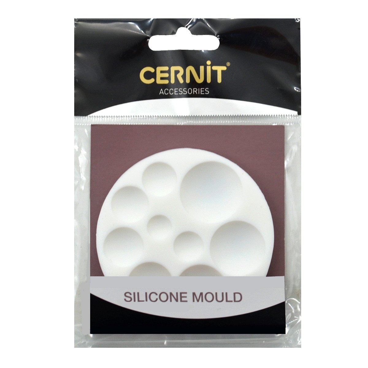 Cernit Silikon Polimer Kil Kalıplar Round Cabochons