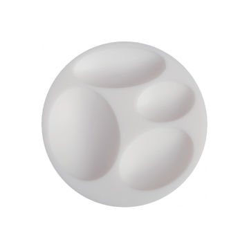 Cernit Silikon Polimer Kil Kalıplar Oval Cabochons