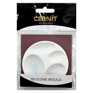 Cernit Silikon Polimer Kil Kalıplar Oval Cabochons