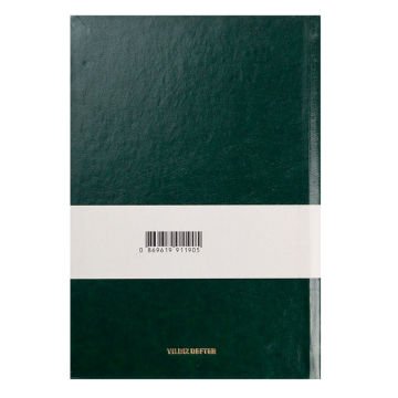 Yıldız Deri Kapak 14x20cm 80yp Defter Yeşil