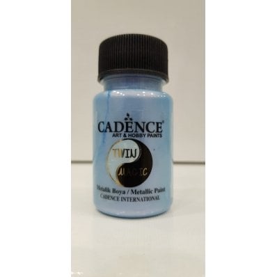 Cadence Twin Magic Metalik Boya Tm-02 50ml Mavi Kırmızı