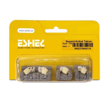 Eshel Maket Sepand Koltuk Takım 1/50