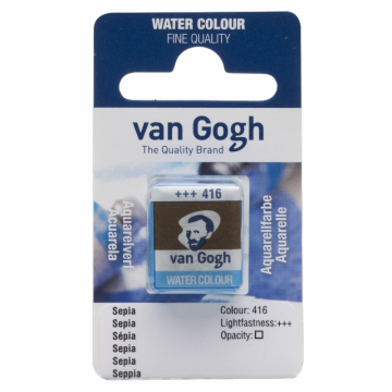 Van Gogh Suluboya Tablet 416 Sepia