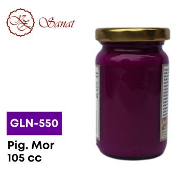Koza Sanat Geleneksel Ebru Boyası 105cc GLN-550 Pigment Mor