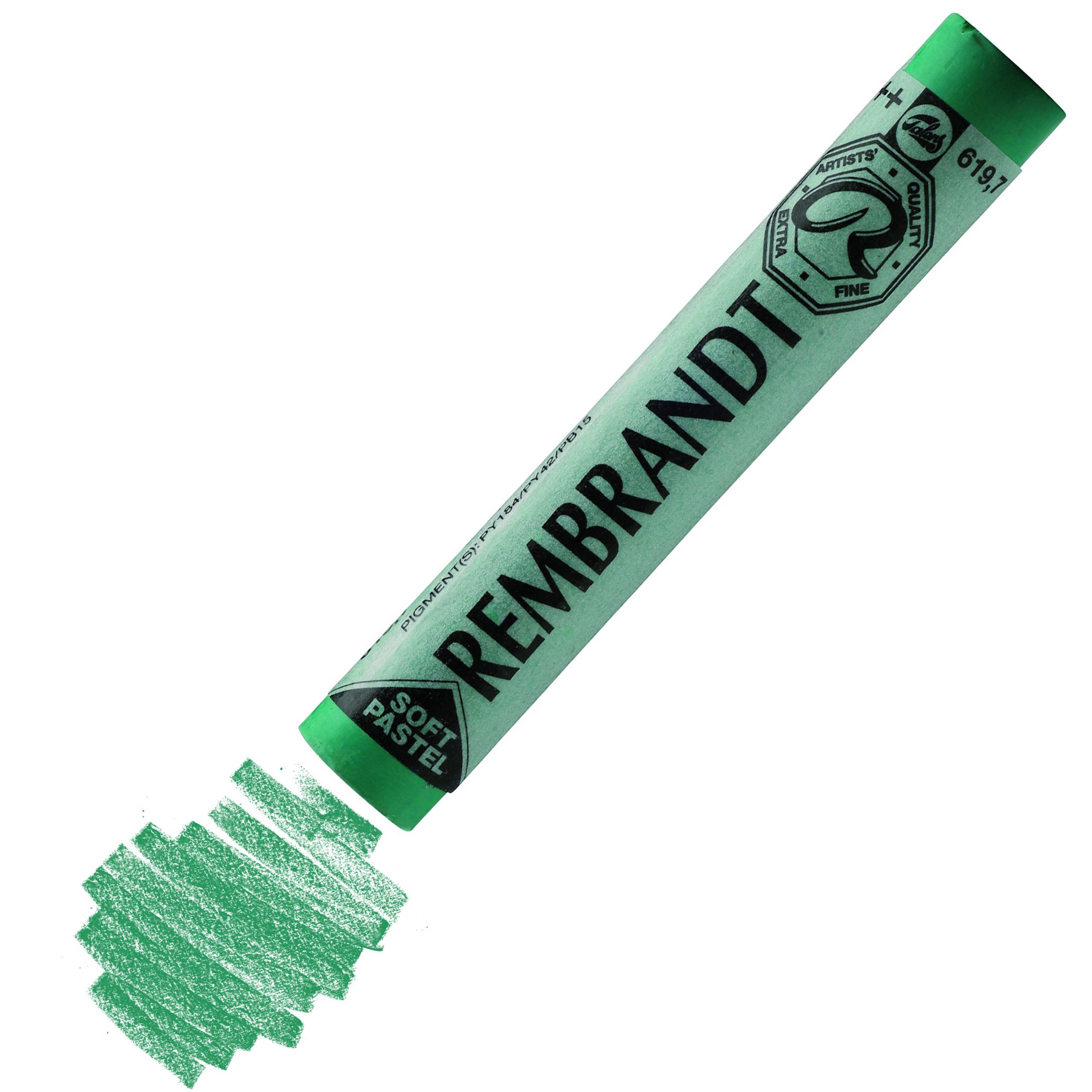 Rembrandt Soft Pastel Boya Tekli Yedek Renk 633-7 Perm.Yellow Green