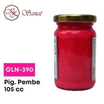 Koza Sanat Geleneksel Ebru Boyası 105cc GLN-390 Pigment Pembe