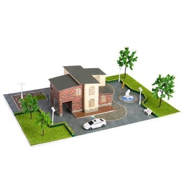 Eshel Maket 3D Antik Villa Puzzle 1/100