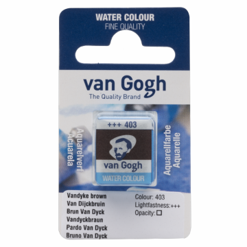 Van Gogh Suluboya Tablet 403 Vandyke Brown