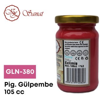 Koza Sanat Geleneksel Ebru Boyası 105cc GLN-380 Pigment Gülpembe