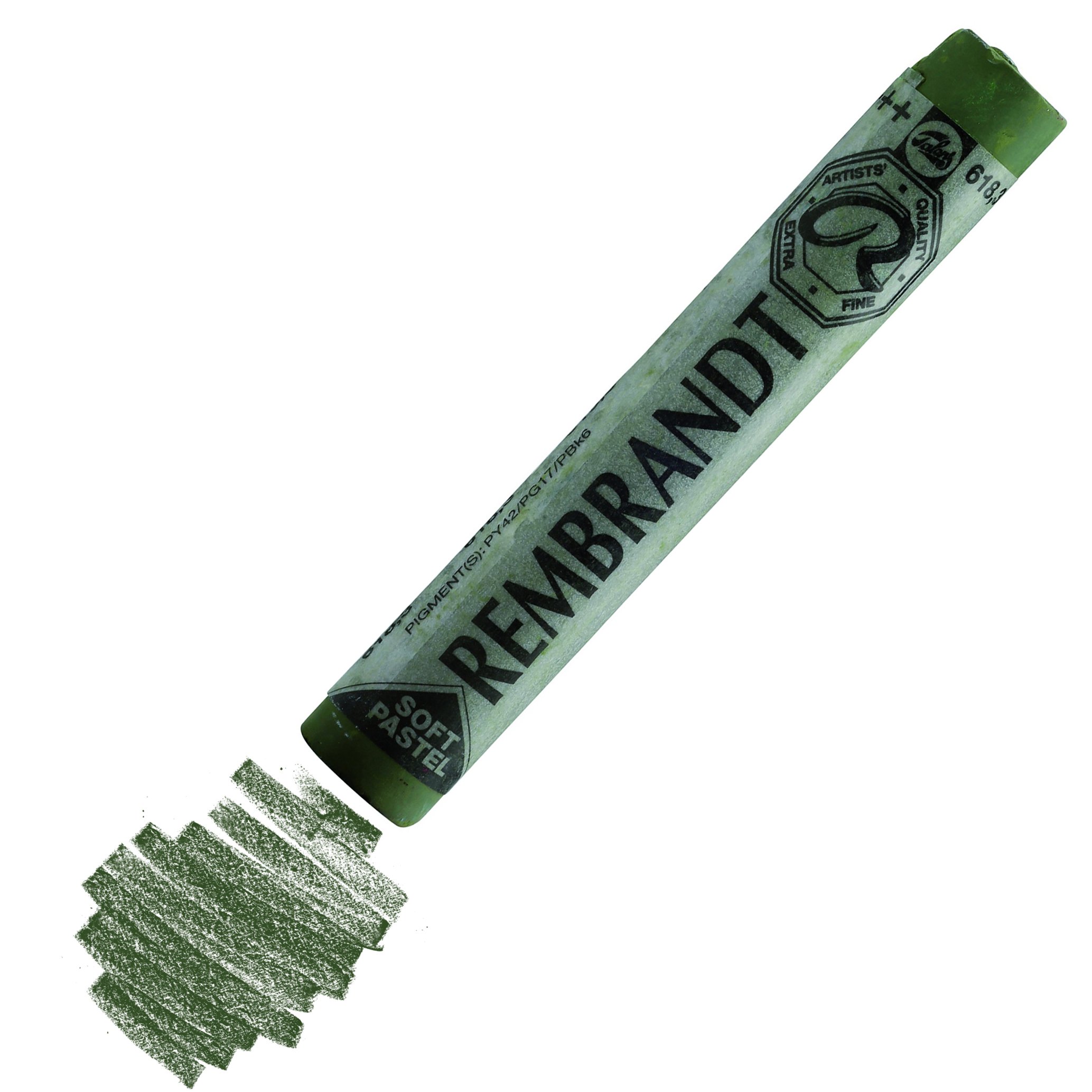 Rembrandt Soft Pastel Boya Tekli Yedek Renk 619-3 Permanent Green Deep